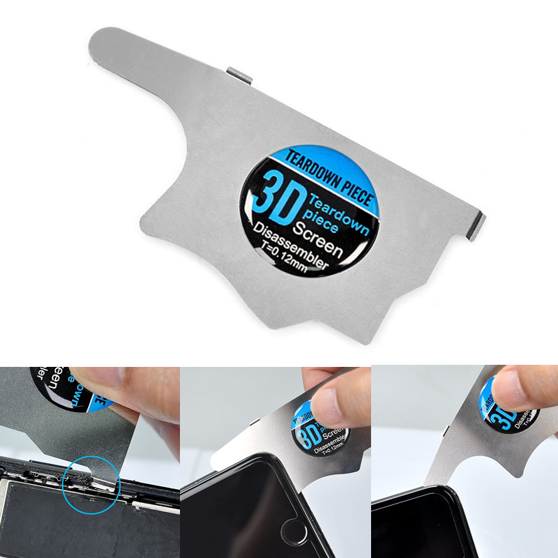 Phone Opening Tool - 1/2개 TE-024 3D 초박형 스테인리스 카드