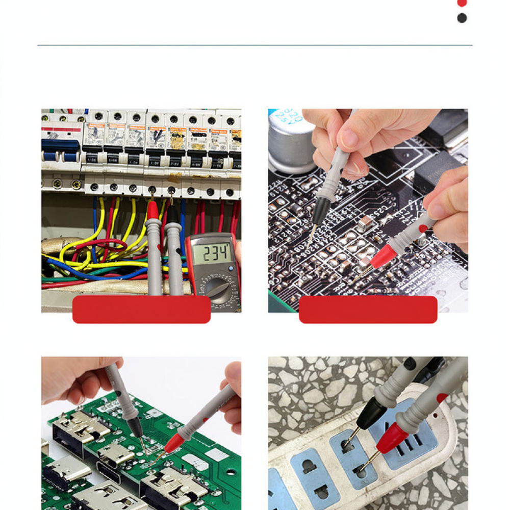 다용도 디지털 멀티미터 테스트 리드 키트, 초정밀 바늘 - Electronics Repair In Usa 리뷰 및 가격
